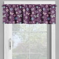 thumbnail image 4 of Ambesonne Butterfly Valance & Curtain, Vortex Shapes Design, 55"x30", Multicolor, 4 of 6