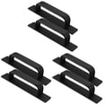 thumbnail image 4 of FRCOLOR 6 pcs  Adhesive Cabinet Handle Sliding Window Handle 180mm Wardrobe Handle, 4 of 8