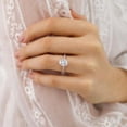 thumbnail image 4 of solitaire jewels 2.75CT Elongated Cushion Moissanite Solitaire Engagement Ring For Women, 14K Yellow Gold, 4 of 5