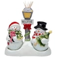 thumbnail image 1 of Cosmos Gifts SS-CG-10650 Snowman Salt and Pepper Set/Toothpick Holder, 1 of 5