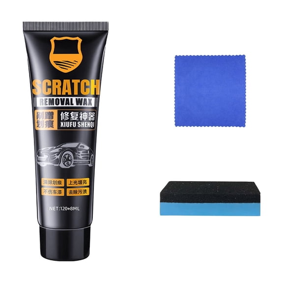 Scratch Remover for Vehicles, Car Scratch Repair Paste, Easily Removes Light Scratches, Swirls and Water Spots, Car Scratch Repair Kit for All Vehicle Colors