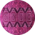 thumbnail image 1 of Ahgly Company Indoor Round Persian Pink Traditional Area Rugs, 3' Round, 1 of 4