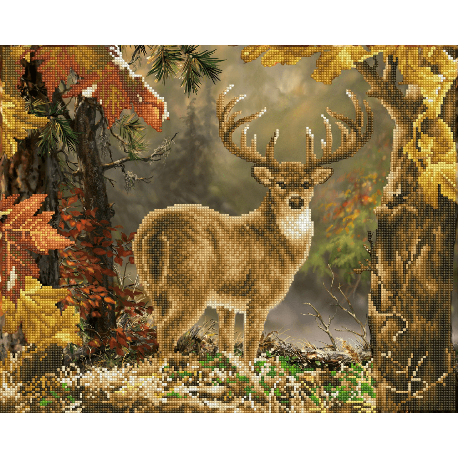 Diamond Dotz Prince of the Forest Diamond Painting Kits for Adults - Diamond Art Kits a Relaxing Creative Craft Kit with Dotz Gems 16x20