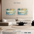 thumbnail image 4 of Elephant Stock Abstract Strokes Wall Art - Horizontal Canvas Wall Art - Living Room Wall Decor - Abstract Canvas - Blue And Teal Decor - 48" x 32", 4 of 8