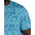 thumbnail image 2 of Leaf Print Pocket T-Shirt Blue Multi 6XLT, 2 of 4