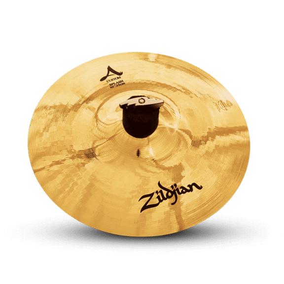 Zildjian 20542 10" Custom Splash Brilliant Drumset Cymbal W/ Blend Balance New