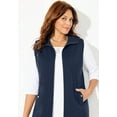 thumbnail image 4 of Catherines Women's Plus Size Suprema Studio Zip Front Vest, 4 of 6