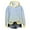 Light Blue, variant on XFLWAM Womens Oversized Hoodies Pullover Striped Printing Sweatshirts Fall Long Sleeve Tops Trendy Loose Fit Outfits Purple S