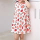 thumbnail image 5 of Vestido Para Niñas Ropa Para Bebés Ropa De Verano Para Niños Pequeños Vestido Sin Mangas Estampado Gráfico Ropa Para Niños Rojo Odeerbi LM103-2183, 5 of 5