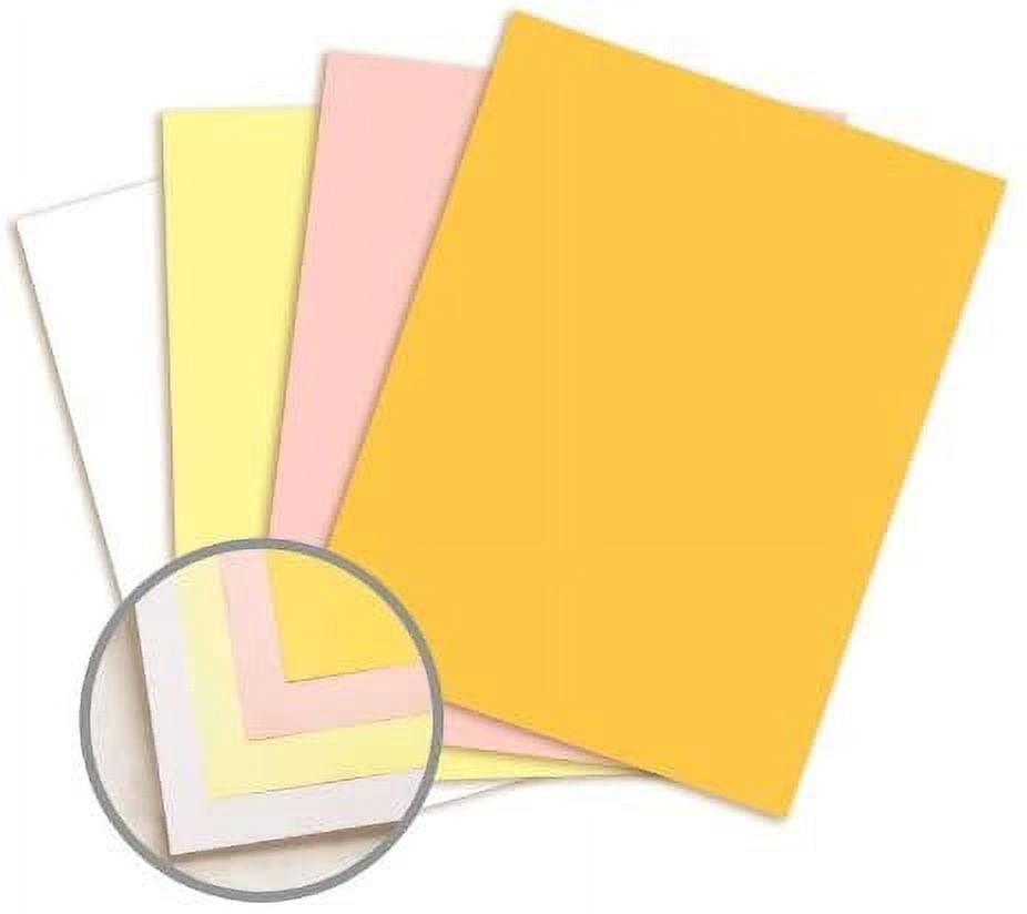 1250 Sets, 8-1/2" x 11" Pre Collated, Carbonless Paper, 4 Part REVERSE, White, Canary, Pink, Gold,Ncr 5915 Category: Copy and Multi Purpose Paper
