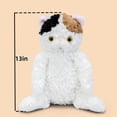 thumbnail image 2 of Cute Black Cat Stuffed Animal Doll - Creative Hand Magnetic Hug Cat Plush Soft Plush Toy Kitten Birthday Gift, 2 of 5