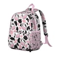 thumbnail image 2 of Night Owl Pattern Durable School Backpack - Ergonomic & Padded Student Daypack with Side Pockets, 2 of 5