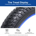 thumbnail image 2 of Bicicleta eléctrica Tire FengCan 20x4.0 (98-406), 20 pulgadas, grasa, 2 of 7