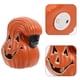 thumbnail image 5 of GOOHOCHY Linterna de calabaza doblada resplandeciente de Halloween, accesorio para disfraces, accesorio de linterna de casa embrujada, decoración de diseño de actividades para fiestas, 5 of 7