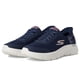 thumbnail image 2 of Zapatillas Skechers Go Walk Flex Eva manos libres para mujer en azul marino/rosa, 2 of 8