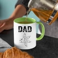thumbnail image 3 of Customizaholic Custom Dad Mug, The Man The Myth The Legend Mug, Personalized Fist Bump Dad Mug, Gift from Kids, Father’s Day Mug, Custom Name Mug, Gift for Him, 3 of 6