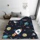 thumbnail image 5 of Balery Space Manta de Felpa Suave y Acogedora – Cobija de Franela Aterciopelada para Cama, Lavable y Cálida para Sofá, Mascotas, Transpirable-60"x50", 5 of 7