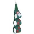 thumbnail image 1 of Bolsa colgante para toalla de papel navideña, soporte para rollo de papel de Papá Noel, funda para pañuelos colgantes, 1 of 6