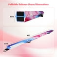 thumbnail image 3 of Balance Beam for Kids Ages 3-12 Folding Balance Beam Gymnastics Balance Beams (Starlight, 8FT), 3 of 7