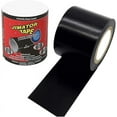 thumbnail image 1 of Cinta impermeable negra, cinta impermeable de 2 piezas, cinta de silicona autofundible, cinta aislante y tira de sellado, sellador que une y repara casi cualquier cosa, 1 of 5