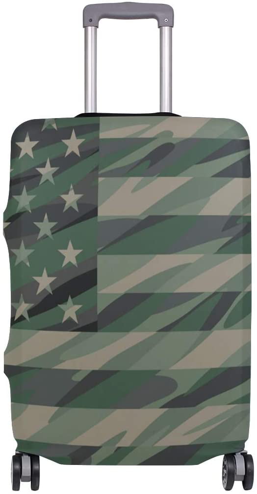 American Flag Luggage Protector Cover XL Travel Suitcase Baggage Protective Cover Anti Scratch Protector