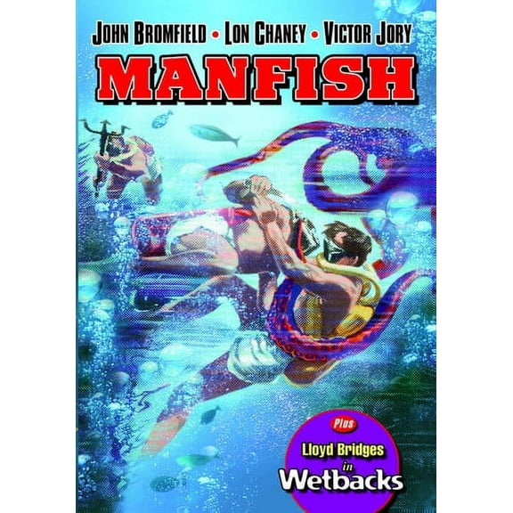 Manfish & Wetbacks (DVD), Alpha Video, Action & Adventure