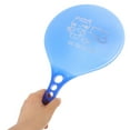 thumbnail image 3 of WEUVEB 1Pair Lightweight Plastic Badminton Rackets Set with Comfortable Grip for Teens, 3 of 6