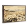 thumbnail image 2 of Stupell Industries Rustic Lodge Desert Wildflowers in Golden Valley Brown Floating Frame Canvas Art, 31 x 21, by Franklyn Gregory, 2 of 8