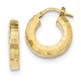 thumbnail image 1 of Boucles d'Oreilles en Or Jaune 14 Carats and Texturées, 1 of 2