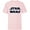 Soft Pink, variant on Star Wars The Rise of Skywalker Movie Logo - Short Sleeve T-Shirt for Kids - Customized-White
