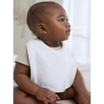 thumbnail image 4 of Gerber Baby Boys or Girls White Bibs, 2-Pack, One Size, 4 of 8