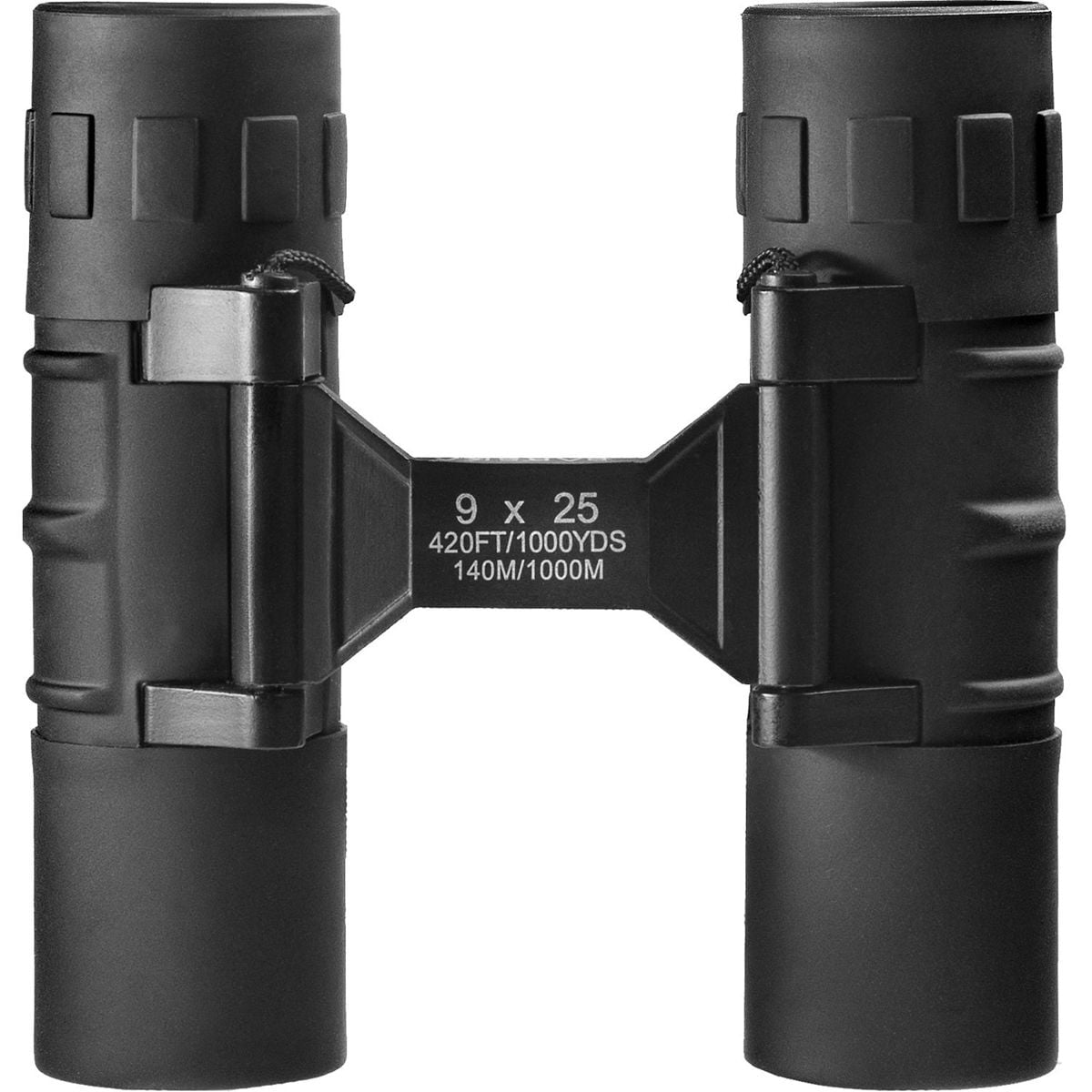 Barska 9x25 Focus Free Weather Resistant Roof Prism Binocular, with 5.7 Degree Angle of View, Black