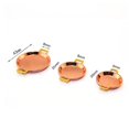 thumbnail image 4 of Juego de 3 sartenes de Metal perfecl cobre + oro, 4 of 8