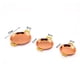 thumbnail image 4 of Juego de 3 Piezas Sartenes Hugo Cobre Oro Accesorios Cocina Decoración De La Habitación Para 1/12 Casa De Juguete Niño, 4 of 9