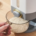 thumbnail image 4 of Rice Dispenser Transparent Sealed Press Type Grain Storage Box Rice Storage Bin For Kitchen Rice Container, 4 of 8