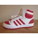 thumbnail image 2 of Ad-id-as Top Ten RB Mens FV4925 White Scarlet Red Leather Athletic Shoes Size 10, 2 of 6