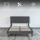 thumbnail image 3 of Ilios Innova | Base de Cama Matrimonial con Cabecera Moderna de Diseño Moderno, Estructura Reforzada Con Tapizado Color Negro, 3 of 9