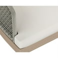 thumbnail image 5 of Sunpan Capri Outdoor Dining Armchair - Drift Brown - Palazzo Cream, 5 of 6