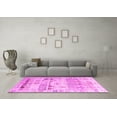 thumbnail image 3 of Ahgly Company Indoor Round Persian Pink Traditional Area Rugs, 4' Round, 3 of 4