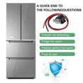 thumbnail image 2 of Termostato de Descongelación del Refrigerador W10225581, 2 Piezas Termostato de Descongelación Bimetálico AP6017375, 2 of 5