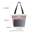 thumbnail image 3 of Disketp Fashion Tatreez1 for Women’s Casual Shoulder Tote Bag Cross-body Handbags for Shopping, Travel and Daily Use, 3 of 6