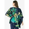 thumbnail image 2 of Roaman's Women's Plus Size Georgette Poncho, 2 of 3