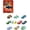 Multicolor, variant on and   10-Pack Die-Cast  Racers, 1:55 Scale Collectible Toy Vehicles