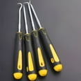 thumbnail image 5 of Oil Imprint Hook Screwdriver Set, 4-Piece Automotive Repair Tool, Puller, Tire Stone Extractor, Stainless Steel, Multi-Angle Use for Mechanics and DIY, 5 of 6