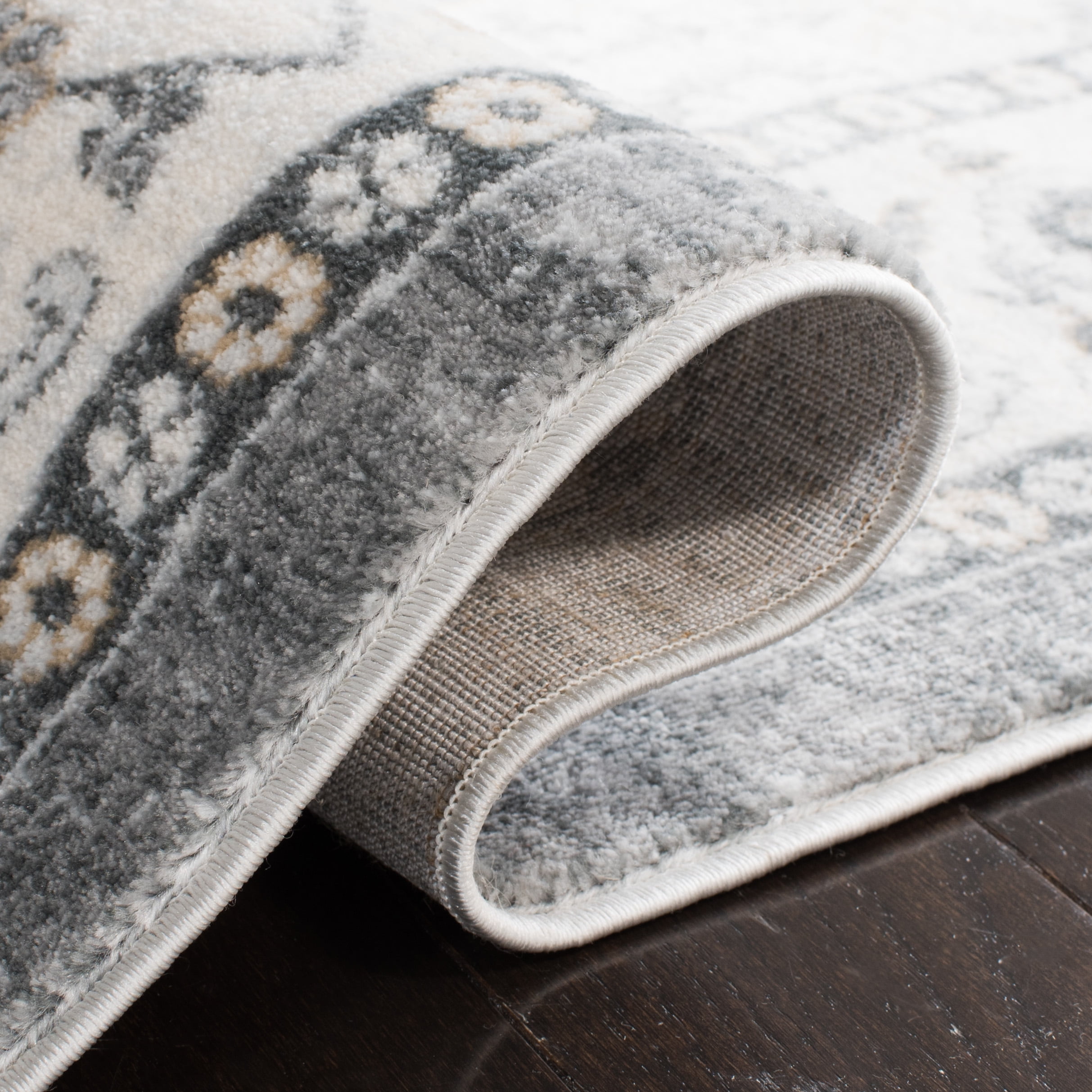 Safavieh Isabella Patrick Oriental Area Rug, Gray/Cream, 5'3" x 7'6"