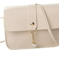 thumbnail image 5 of Crossbody Bag Women Purse Casual Shoulder Bag for Festivals Holidays Wedding Beige, 5 of 8