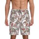 thumbnail image 1 of Fotbe Paisley Floral Pantalones Cortos de Pijama para Hombre, Ropa de Dormir, Pantalones de Pijama Cortos para Hombre-3X-Large, 1 of 6