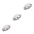 thumbnail image 4 of relayinert Elegant Lace Side Umbrella Dual And Stylish Exquisite Butterflies Pattern white 3Set, 4 of 6