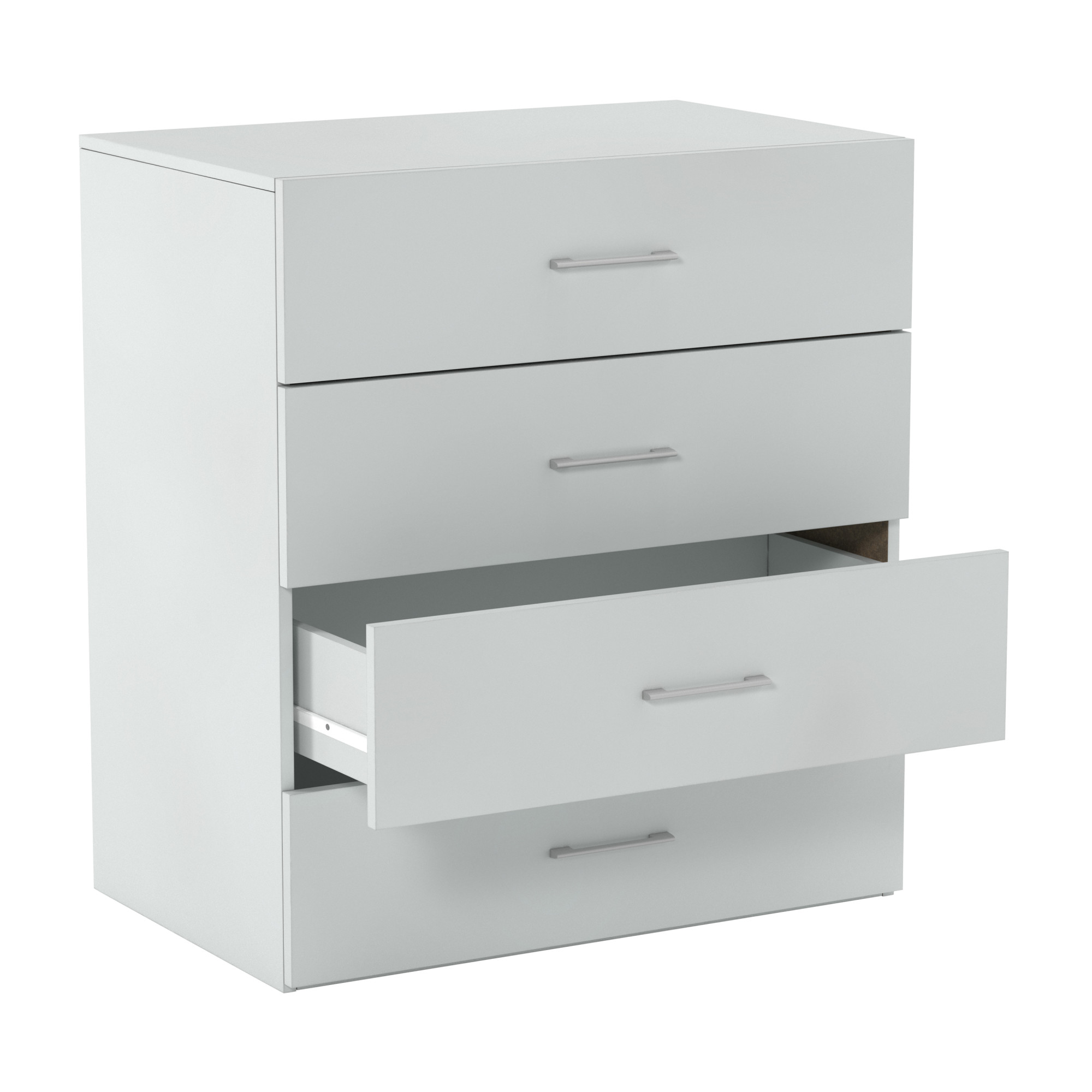 Lundy 4-Drawer Dresser, White, by Hillsdale Living Essentials - image 4 of 17
