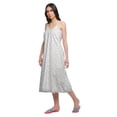 thumbnail image 5 of Moomaya WoMen's Printed V-Neck Sleepwear Cotton Spaghetti Strap Nightdress, 5 of 6